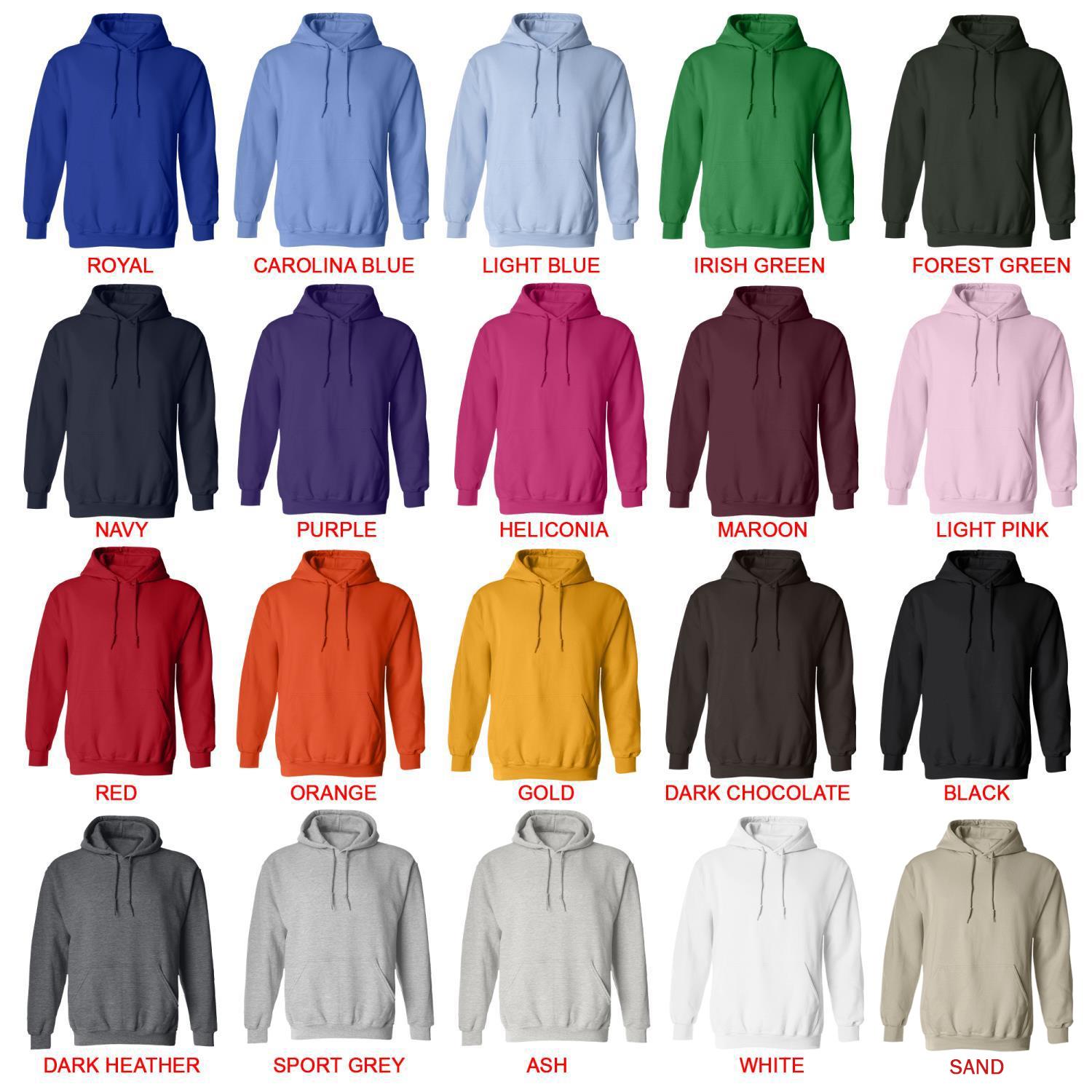 hoodie color chart - Glo Gang Store