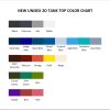 tank top color chart - Glo Gang Store