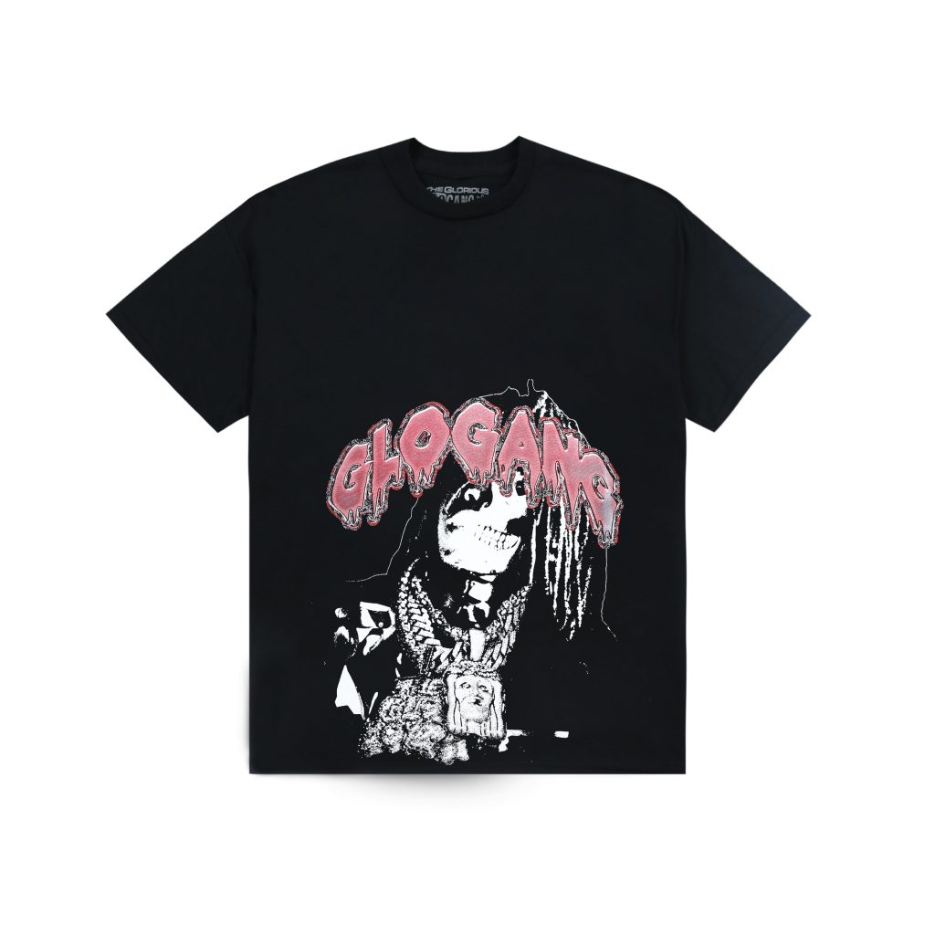 Glo Tour Black Tee 01 scaled - Glo Gang Store