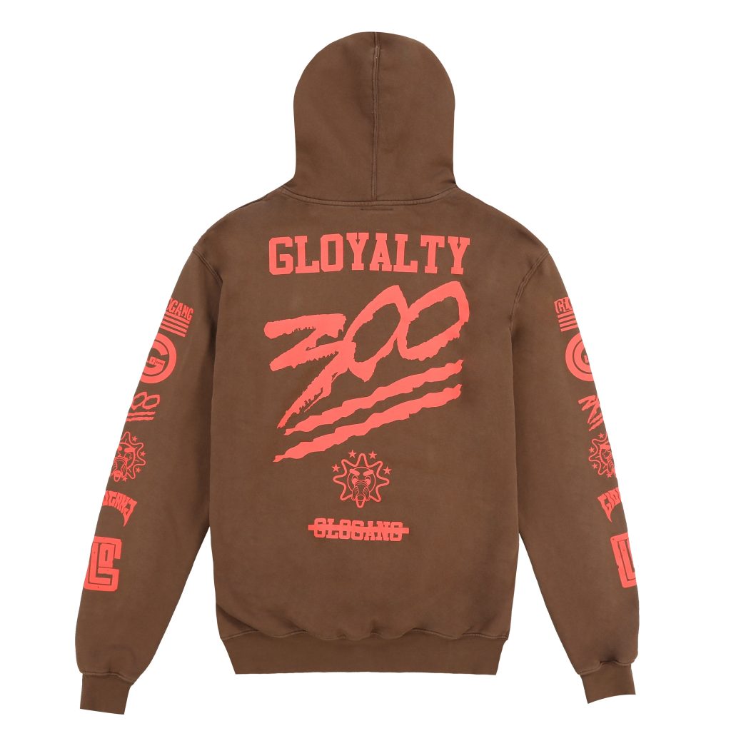 Hoody Brown 2 scaled - Glo Gang Store