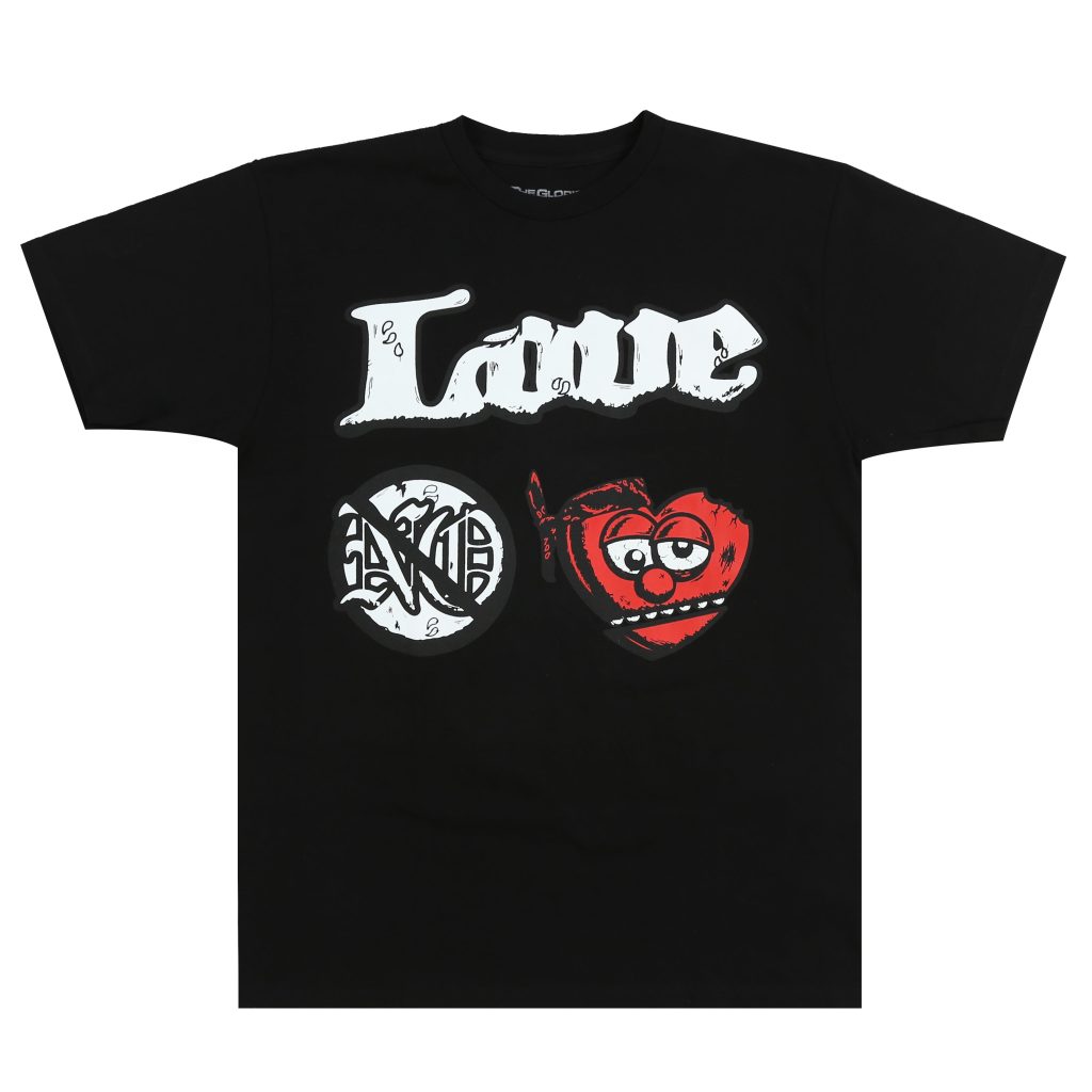 Shirt Black LoveNoThot 1 scaled - Glo Gang Store