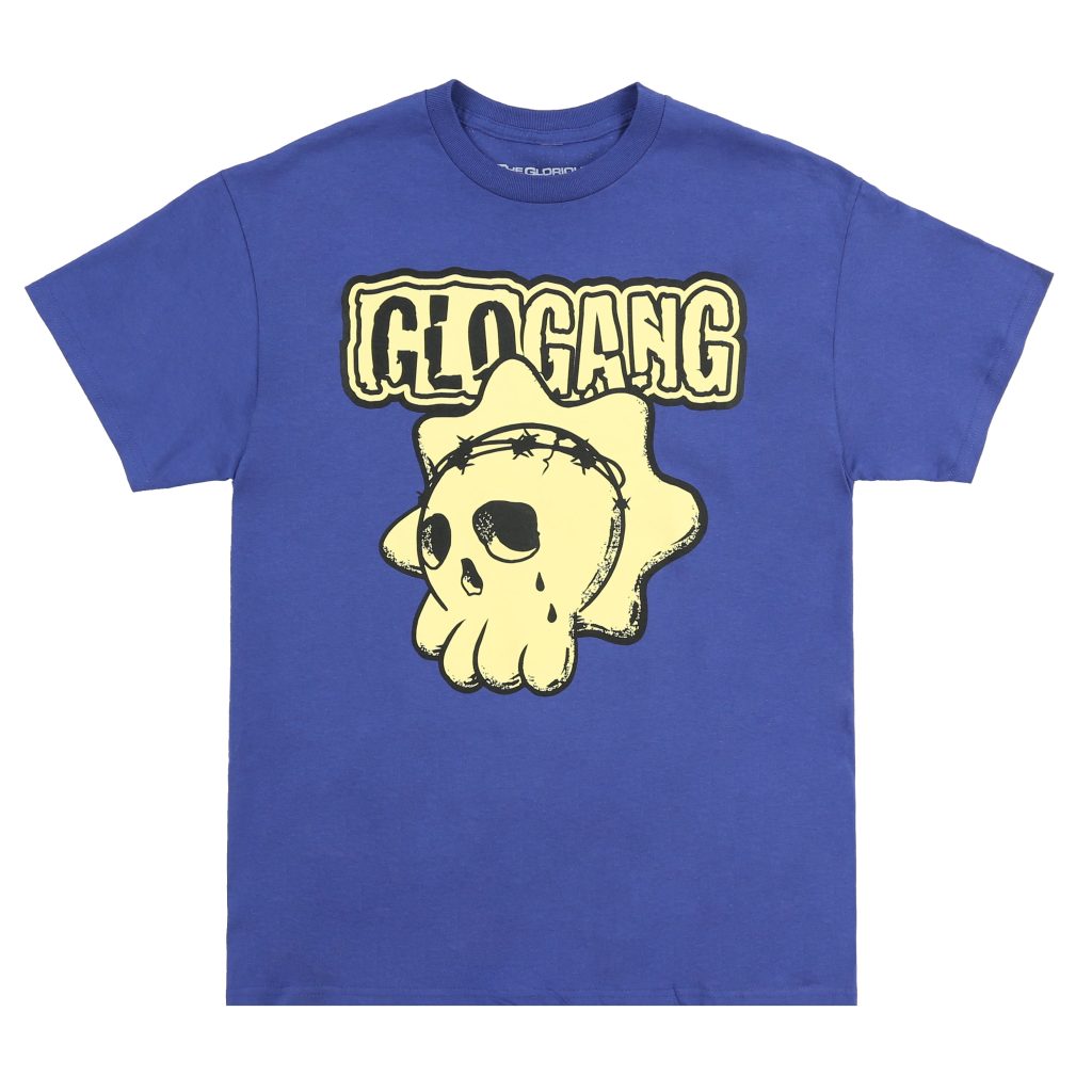 Shirt Blue 1 scaled - Glo Gang Store