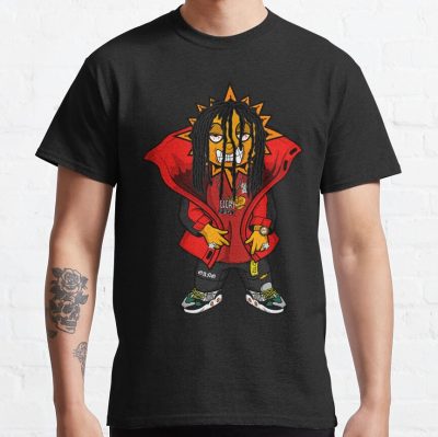 Glo Gang Chief Keef Full Character Almighty Sosa Gloryboyz T-Shirt Official Glo Gang Merch