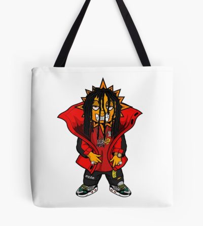 Glo Gang Chief Keef Full Character Almighty Sosa Gloryboyz Tote Bag Official Glo Gang Merch