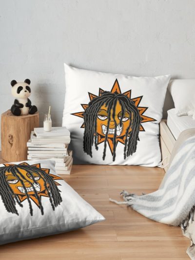 Chief Keef Throw Pillow Official Glo Gang Merch