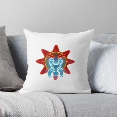 Chief Keef Glogang Glo Man Logo Artwork Throw Pillow Official Glo Gang Merch