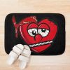 Broken Heart - Glo Gang Bath Mat Official Glo Gang Merch