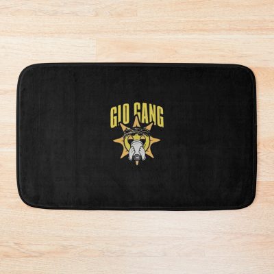 Lmighty Glo Gang Worldwide Bath Mat Official Glo Gang Merch