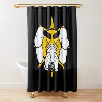 Chief Keef Glo Gang Shower Curtain Official Glo Gang Merch