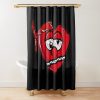 Broken Heart - Glo Gang Shower Curtain Official Glo Gang Merch