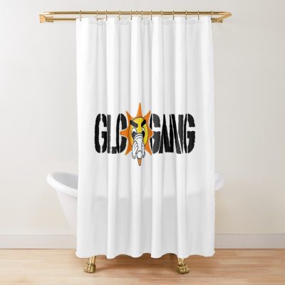 Glogang Shower Curtain Official Glo Gang Merch