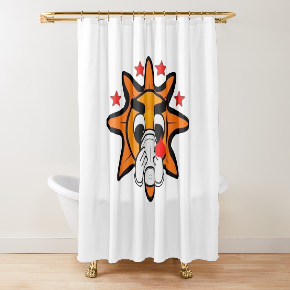 Glo Gang Cup Shower Curtain