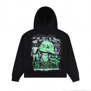 A Lil Tour with Glo Gang Hoodie (Black)