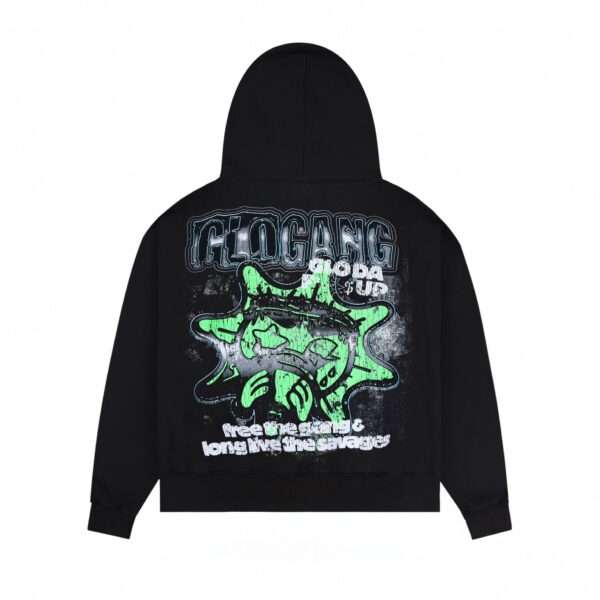 A Lil Tour with Glo Gang Hoodie (Black)
