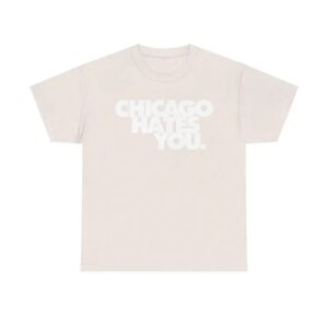 Chief Keef Chicago Hates You T-Shirt Ice Grey