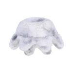 Furry Glo Sun Bucket Hat (Gloomy White)