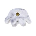 Furry Glo Sun Bucket Hat (Gloomy White)