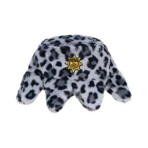 Furry Glo Sun Bucket Hat (Leopard)