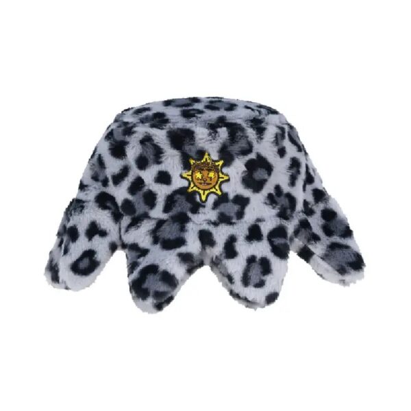 Furry Glo Sun Bucket Hat (Leopard)