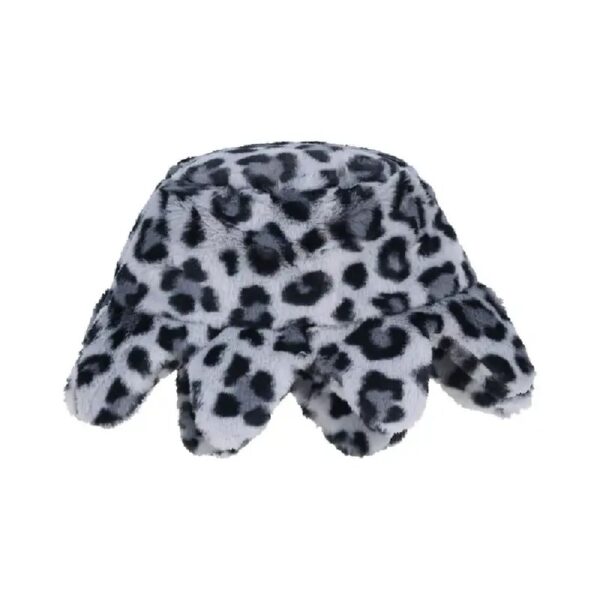 Furry Glo Sun Bucket Hat (Leopard)