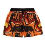 Glo Gang Almighty Sun Flames Black Trunks