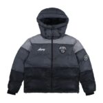 Glo Gang Arctic Explorer Puffer Jacket (Black/Grey)