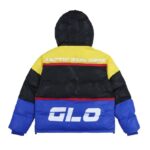 Glo Gang Arctic Explorer Puffer Jacket (Blue/Yellow)