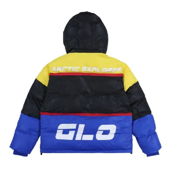 Glo Gang Arctic Explorer Puffer Jacket (Blue/Yellow)