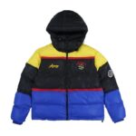 Glo Gang Arctic Explorer Puffer Jacket (Blue/Yellow)