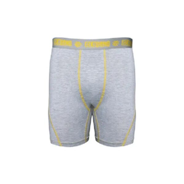 Glo Gang Boxer Brief (Heather Grey/Yellow)