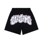 Glo Gang Flaming Shorts (Black)