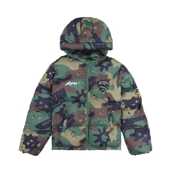 Glo Gang Glocer Puffer (Green Camo)