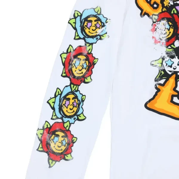 Glo Gang Love Longsleeve (White)