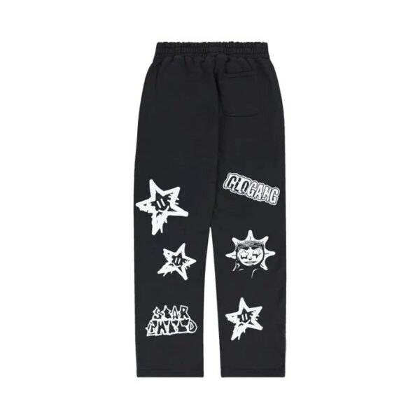 Glo Gang Star Child Straight Leg Sweatpant (Black)