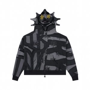 Glo and Glory Boy Flag Hoodie (Grey)