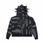 Glo and Glory Boy Flag Hoodie (Grey)