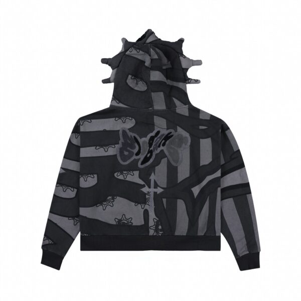 Glo and Glory Boy Flag Hoodie (Grey)