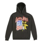 Glory Boyz God Bless America Hoodie (Vintage Blue)