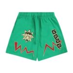 Irie to the Glory Bright Green Shorts
