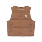 Malbon x Gloryboyz Puffer Black Vest
