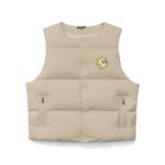 Malbon x Gloryboyz Puffer Black Vest
