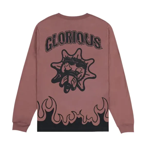 The Glorious Flames Long Sleeve Brown