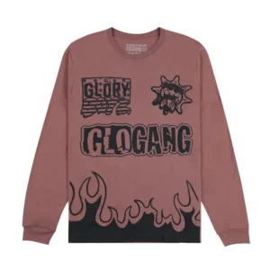The Glorious Flames Long Sleeve Brown