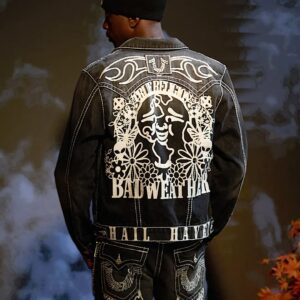 BW x TR BIG T FLAME TRUCKER JACKET